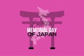 Happy Constitution memorial day of Japan.ÃÂ  In the background,ÃÂ  JapaneseÃÂ  Temple`s gate and flag.